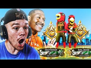LEGEND DUKE DENNIS & COLETHEMAN IS OVERPOWERED! BEST STRETCH PLAYMAKER & POST PLAYMAKER BUILD!
