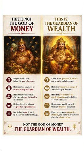 Kuber is NOT the God of Money The Real Meaning of Kuber Dev #kuber #kuberdev #sanatandharma