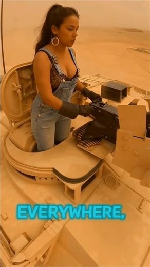 Tank Girl In Real Life 🚜💥 Crushing Cars