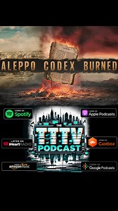 2.9K views · 88 reactions | ⚠️1947 ALEPPO CODEX BURNED - Is this apart of the Great Fires⚠️ #aleppo #aleppocodex #codex #losthistory #ancient #toilettimetv #tttvpodcast | Toilet Time TV | Facebook