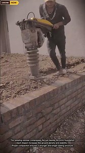 Powerful Soil Compaction with Tamping Rammer Machine