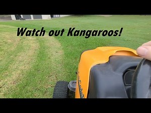 Mowing with my 2008 Cub Cadet zero turn 50"