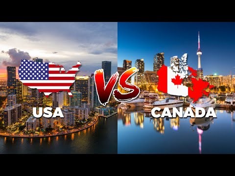 USA vs Canada — The Ultimate Country Comparison