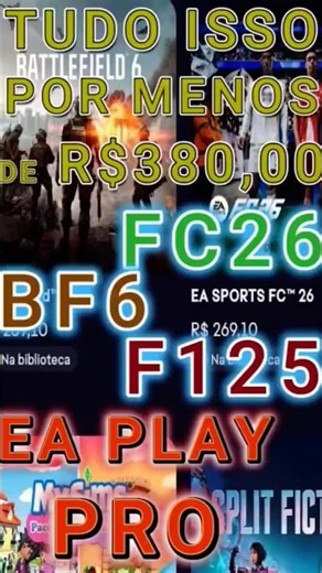 EAPLAY PRO PARA JOGAR BF6 NO LANÇAMENTO AMANHÃ A PARTIR DAS 12HRS BR!