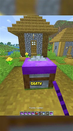 New Cushions in Minecraft Snapshot! #MinecraftSnapshot #CushionUpdate