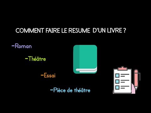 comment faire le résumé d'un livre? 📕📗📘📙