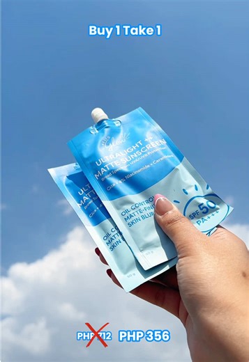 🔔 𝐍𝐄𝐖 𝐀𝐑𝐑𝐈𝐕𝐀𝐋 𝐃𝐀𝐘 𝐒𝐀𝐋𝐄 🔔 Double the SPF, double the slay with the 𝐁𝐮𝐲 𝟏 𝐓𝐚𝐤𝐞 𝟏 𝐏𝐫𝐨𝐦𝐨 of Hello Glow Ultralight Matte Sunscreen for only PHP 356 this 𝐍𝐞𝐰 𝐀𝐫𝐫𝐢𝐯𝐚𝐥 𝐃𝐚𝐲 𝐒𝐚𝐥𝐞 on March 14 - 16, 2026! 💙 Add to cart now! 🛒 #HelloGlowOfficial #HelloGlowSale #HelloGlowNewArrivalDaySale