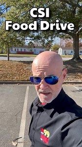 CSI Food Drive #CSI #csimiami #mayflowermarathon #fooddrive #fm99 #rumbleinthemorning #rick_rumble #hamptonroads #radio #comedy #humor #turkey #thanksgiving | Rumble in the Morning on FM99