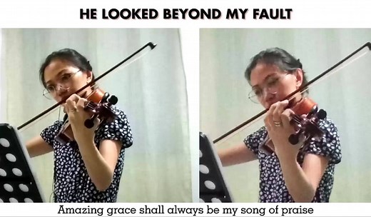Amazing Grace shall always be my song of praise. ♡ (complete version - Trio) | KJV 1611 Bible Verses