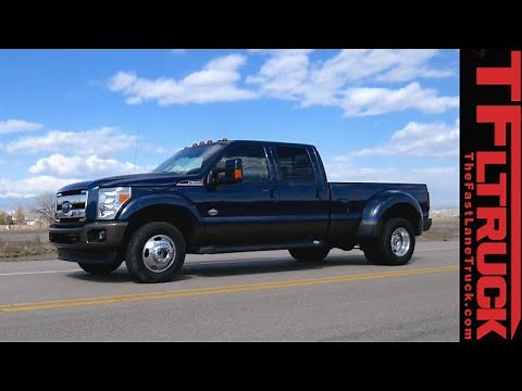 2015 Ford F-350: 0-60 MPH Test - Let the Dually Roll!