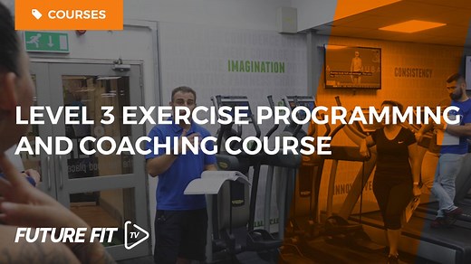 Take a look at our Level 3 Exercise Programming and Coaching Course. Designed by leading industry experts, the course allows our students develop their skills in programming and coaching, in order to deal with a range of clients and their individual needs. | Future Fit Training