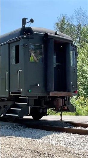Horn On Passenger Car! Rare Train Ride, See Long Video, JawTooth shorts