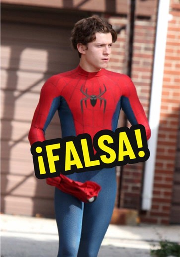 Tom Holland on Set of Spider-Man: Brand New Day