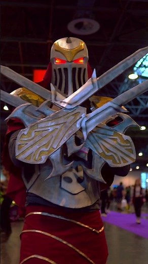 Zed from League of Legends Cosplay with @totsuyi_cos at ‪@dokomiofficial‬