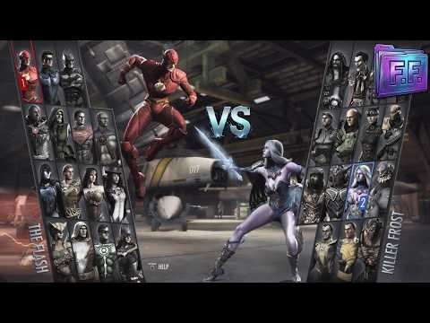 THE FLASH vs KILLER FROST - Injustice Gods Among Us Ultimate Edition 2013 Speed Force & Absolute