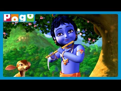 Little Krishna🪈| Ye Hai Krishna Ka Village!😁🔥| Hindi Cartoon😍| Kids Cartoon | ‪@PogoChannel‬​