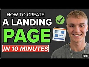 How to Create a Landing Page IN 10 MINUTES (2026 New Method!)