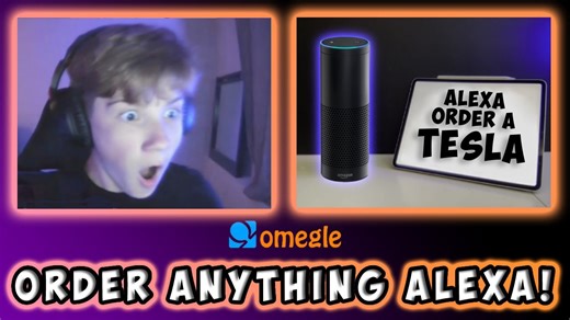 Order anything with Alexa on Omegle