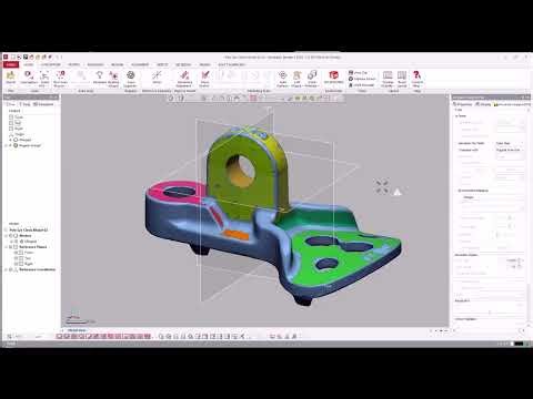 Reverse Engineering a Bracket from a Power Line (Part 2) - Geomagic Design X