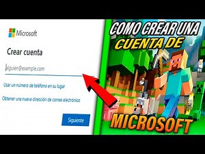 COMO CREAR UNA CUENTA DE MICROSOFT PARA MINECRAFT 2022 (FÁCIL Y RAPIDO) ✅