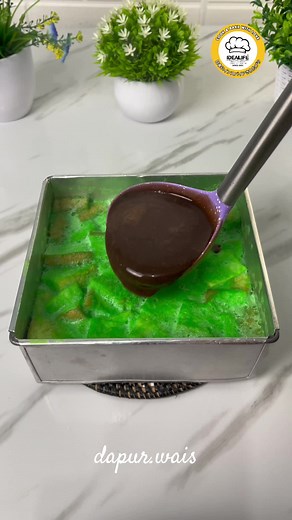 Resep Puding Roti Tawar Pandan Lapis Coklat Enak dan Gampang Buatnya