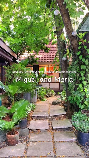 Delicious Breakfast at Miguel and Maria in Marikina