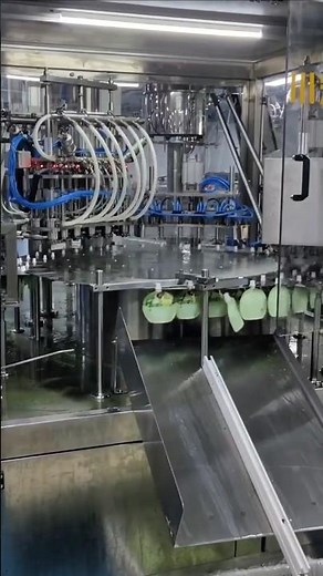 High-Speed Rotary Liquid Filling Line | Ultra Fast Production #fillingmachine #factory #automation