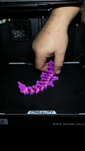 3D printed multicolor dragon straw topper!!!