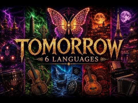 TOMORROW ✨ Multilingual Gutter Dubstep in 6 Languages ~ Mix & Blend ✨ Amy Skye Studios