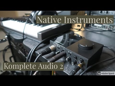 Native Instruments Komplete Audio 2 - Review and Demonstration