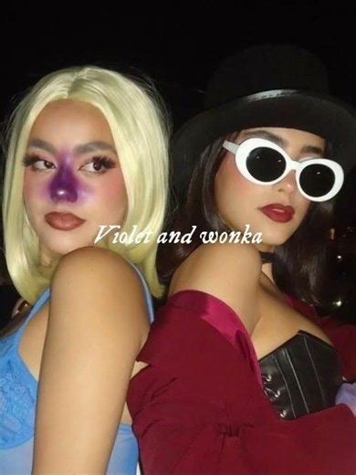Duo Halloween costume ideas #halloween #fyp #foryou