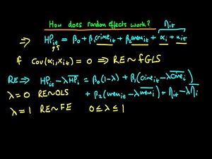 How does Random Effects work?