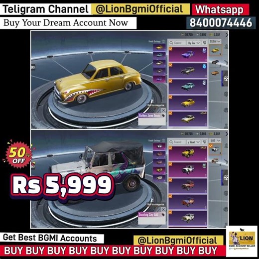 😳 BGMI Pro Account Under 6K!? Full Collection + Rare Items 🔥