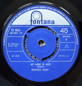 Manfred Mann - My Name Is Jack / There Is A Man