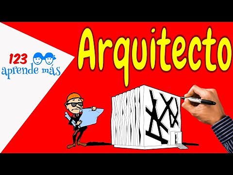 Profesión del ARQUITECTO para niños.