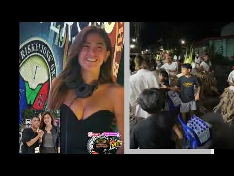 Triskelion SigmaGanda Sis DJ Crixza Spotted serving her community this Holy Week Celebration!