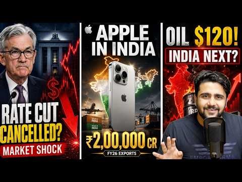 Oil $120 के बाद India में Panic | Sensex Down | Business News
