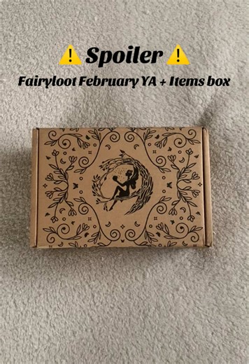 @FairyLoot February YA Items box is here 😍✨ I love the jewellery box and drink bottle 🤩 What do we think of this month’s book? I think the cover is really pretty. I haven’t read this book yet but it sounds interesting. #fairyloot #fairylootunboxing #fantasy #bookish #booktok