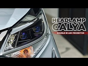 MAKE THE CALYA HEADLAMP LOOK MORE MODERN!!! - DOUBLE Bi-LED PROJECTOR TOYOTA CALYA