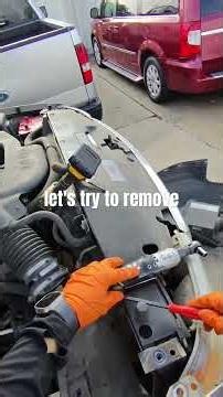 Fender removal from a Chevy Tahoe