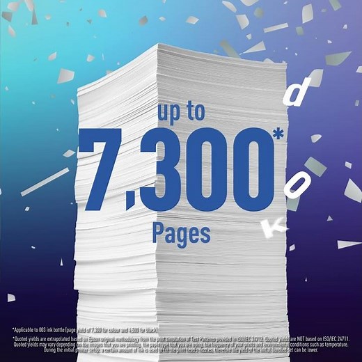 Home Printing at a whole new level with EcoTank L3550, L3556