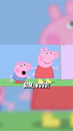 A surpresa especial da Vovó Pig para a Peppa! 🏠💖 #peppapig #desenhoinfantil