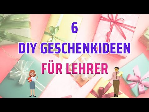 TOP 6 DIY Geschenke für Lehrer - kreative Bastelideen mit Papier [DIY-Einfachheit]