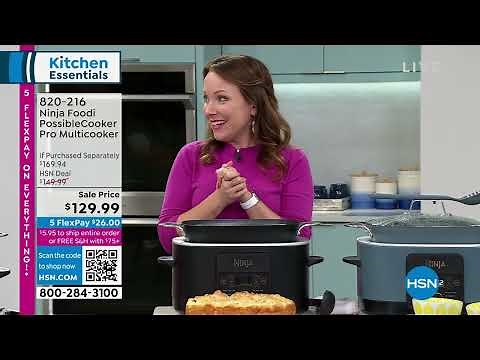 Ninja Foodi PossibleCooker Pro Multicooker with Roast/St...