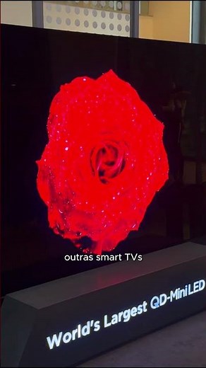 'Maior TV do Brasil' tem impressionantes 115 POLEGADAS; veja