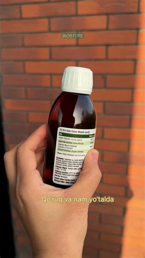 Quruq va nam yo'talni davolaydi