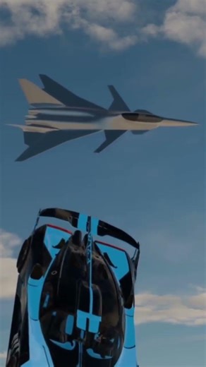 Bugatti Bolide Falling from sky Forgot to add DOF 😭 #cgi #blender #caredit #viral #bugatti