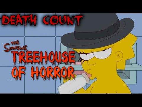 The Simpsons: Treehouse Of Horror (1990-2025) DEATH COUNT