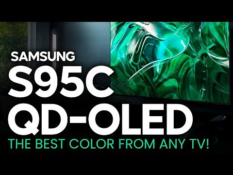 Samsung S95C QD OLED Review | The Most Colorful TV Available!