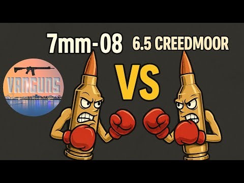7mm 08 v 6.5 Creedmoor You may be surprised!